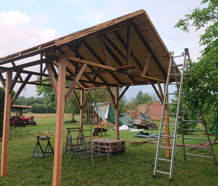 Pergola et carport en bois